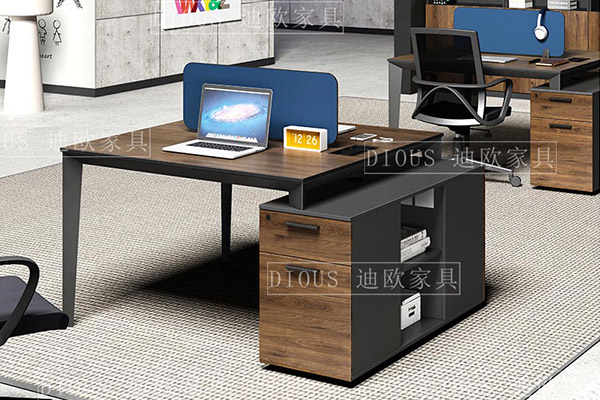 迪歐家具新款屏風辦公卡位職員桌椅