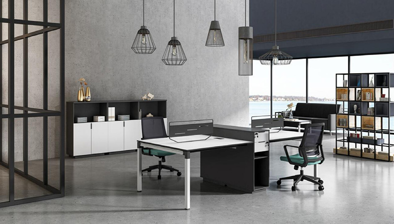 格林系列 - 綠色環(huán)保膠板職員桌 格林系列 - 綠色環(huán)保膠板職員桌