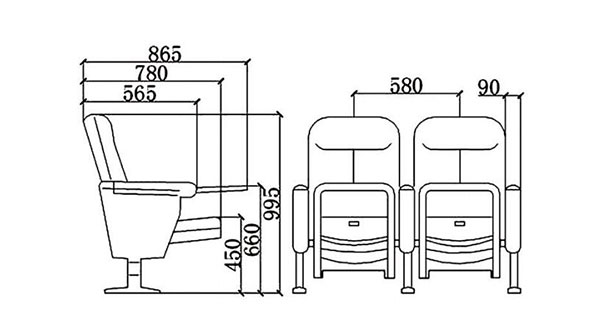 現(xiàn)代戲劇院觀看椅 現(xiàn)代戲劇院觀看椅