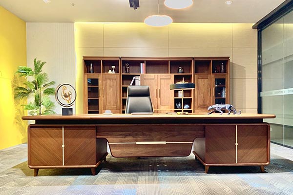 2020全實木辦公家具實木老板桌 迪歐家具 2020全實木辦公家具實木老板桌 迪歐家具