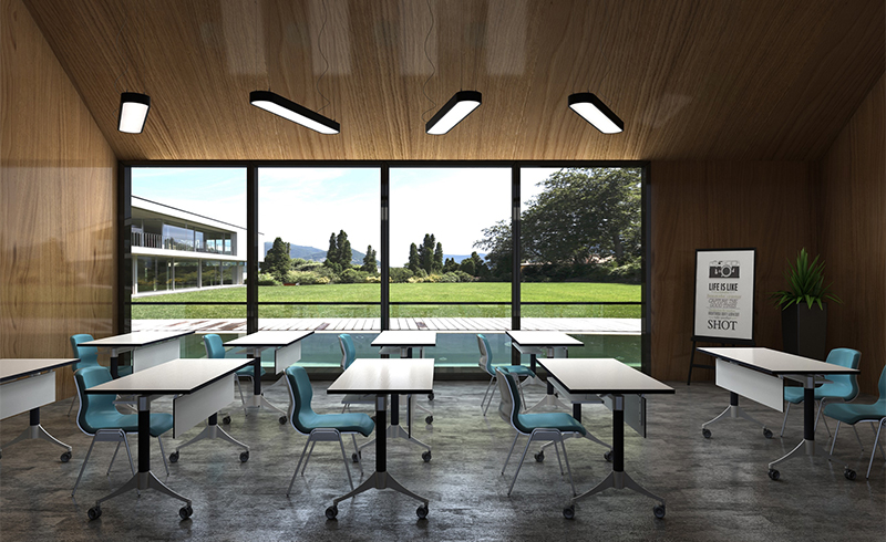 卡爾森系列可折疊培訓桌