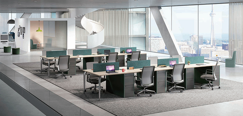 米拉爾系列組合辦公桌椅 米拉爾系列組合辦公桌椅