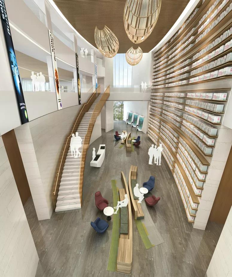 杭州建德圖書館家具工程配套 杭州建德圖書館家具工程配套