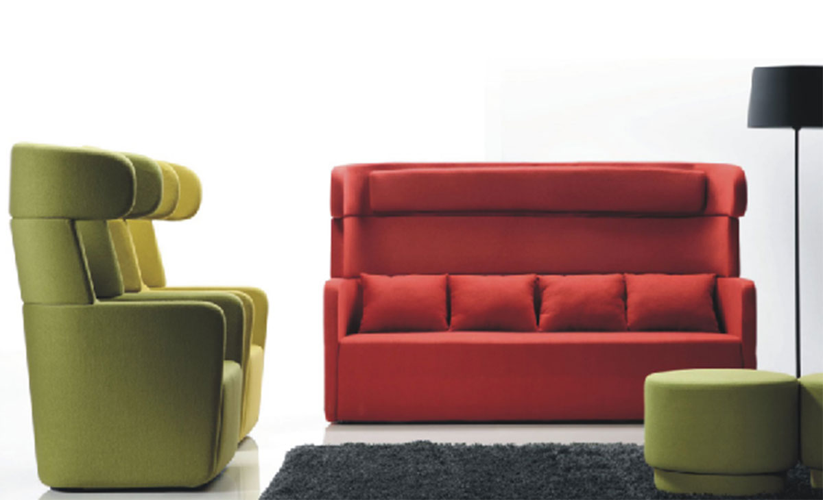 圖書館家具-休閑沙發(fā)閱覽座椅