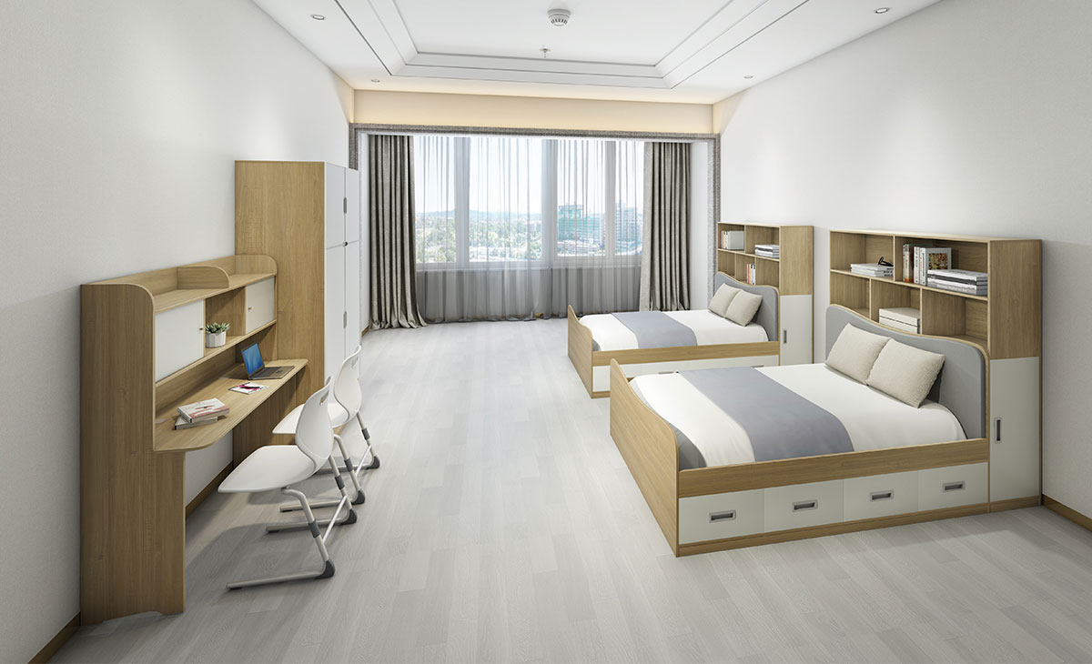 學(xué)生套房公寓家具-單人/雙人