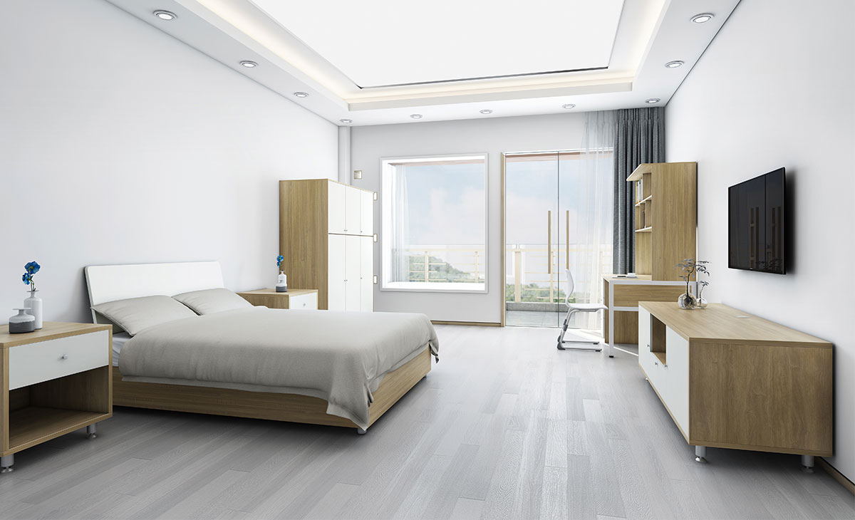 學(xué)生套房公寓家具-單人/雙人