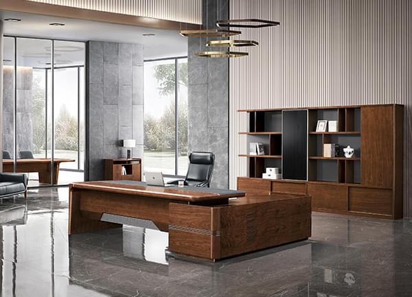 新品-凌云系列-老板辦公桌-迪歐家具 新品-凌云系列-老板辦公桌-迪歐家具