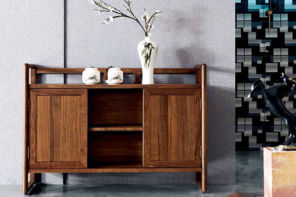 現(xiàn)代實木總裁辦公室茶水柜-小江南 現(xiàn)代實木總裁辦公室茶水柜-小江南