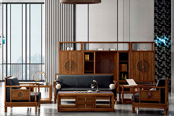 迪歐新品實(shí)木老板休閑辦公沙發(fā)-圓意 迪歐新品實(shí)木老板休閑辦公沙發(fā)-圓意