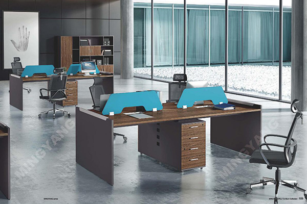 現代膠板家具企業職員辦公桌埃森 現代膠板家具企業職員辦公桌埃森