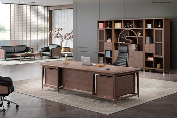 迪歐廠家定制 - 卓梵系列 - 時尚寬敞大班臺 迪歐廠家定制 - 卓梵系列 - 時尚寬敞大班臺