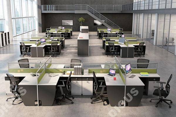 新品-定制個性屏風辦公桌-維雅系列-迪歐家具 新品-定制個性屏風辦公桌-維雅系列-迪歐家具