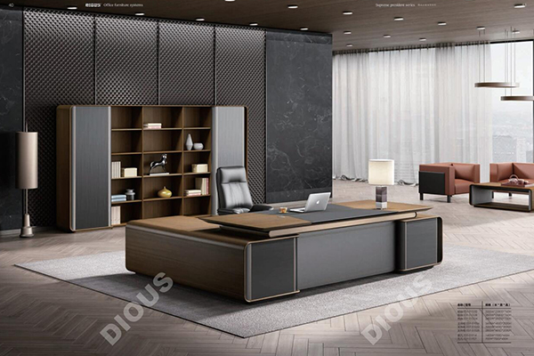 新品-總裁油漆辦公桌-詩意系列-迪歐家具 新品-總裁油漆辦公桌-詩意系列-迪歐家具