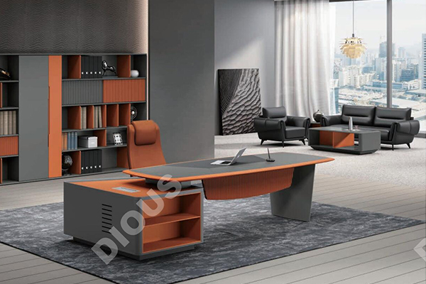 新品-時代系列-時尚總裁大班臺-迪歐家具 新品-時代系列-時尚總裁大班臺-迪歐家具