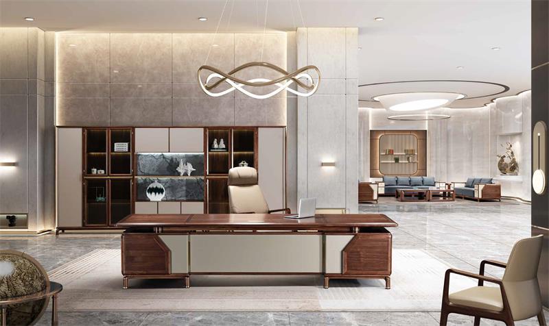 2021-胡桃木辦公桌-天際線系列-迪歐家具-方圖 2021-胡桃木辦公桌-天際線系列-迪歐家具-方圖